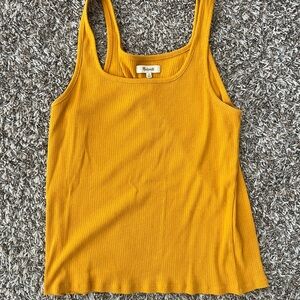 Madewell Golden Ribbed Tank Top